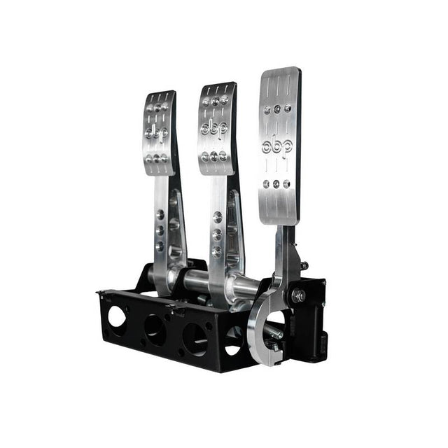 OBP PRO RACE V2 pedalbox. Gulvmonteret til hydraulisk kobling.