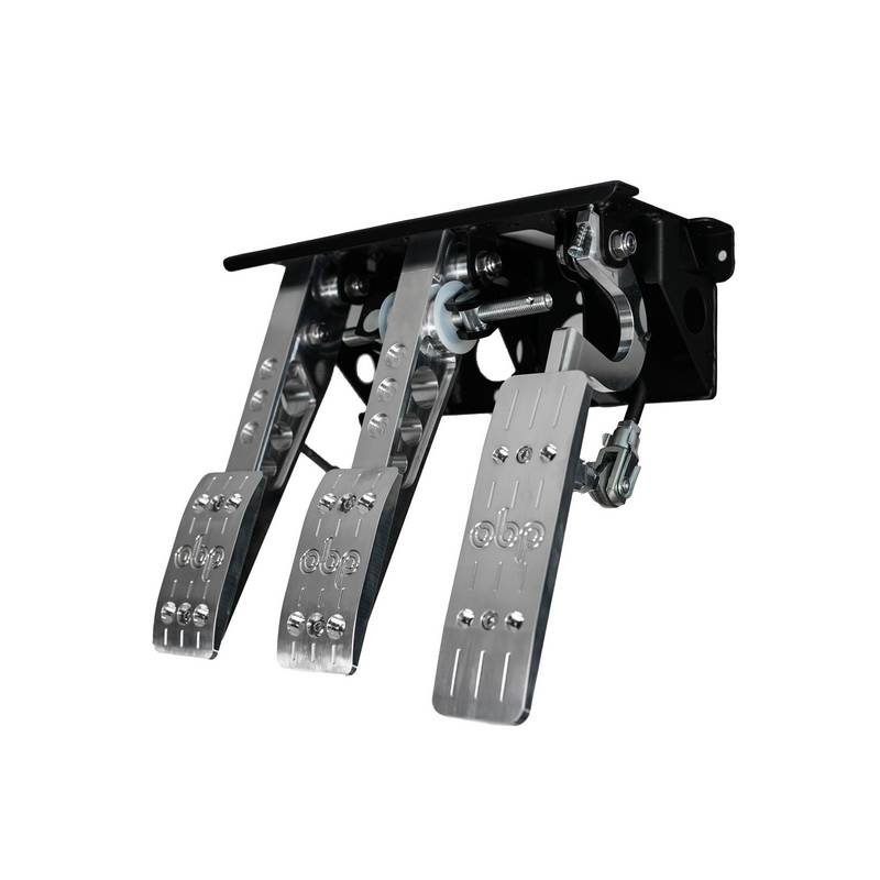 OBP PRO RACE V2 pedalbox. Topmonteret til hydraulisk kobling.