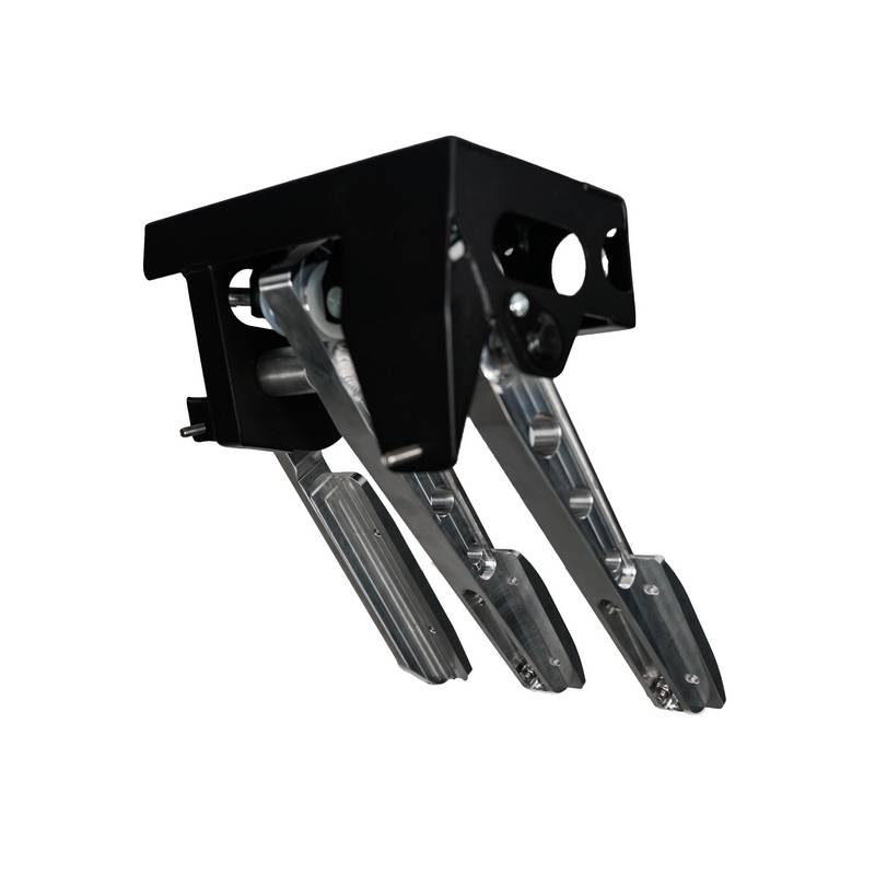 OBP PRO RACE V2 pedalbox. Topmonteret til hydraulisk kobling.