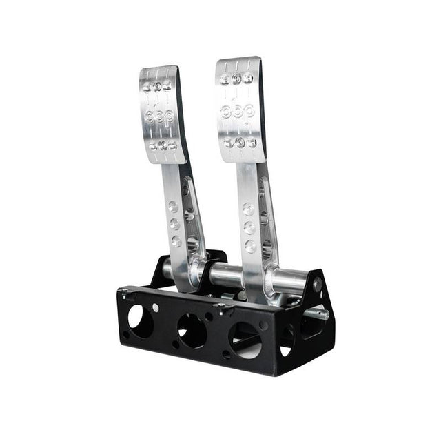 OBP PRO RACE V2 pedalbox med 2 pedaler. Gulvmonteret til hydraulisk kobling.