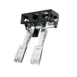 OBP PRO RACE V2 pedalbox med 2 pedaler. Topmonteret til hydraulisk kobling.