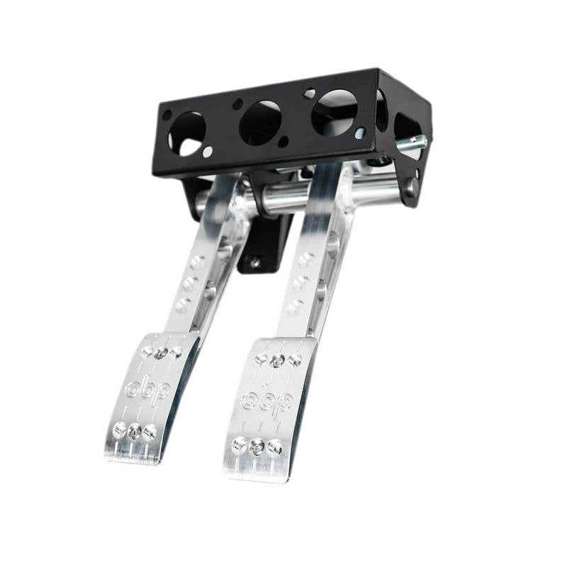 OBP PRO RACE V2 pedalbox med 2 pedaler. Topmonteret til hydraulisk kobling.