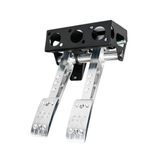 OBP PRO RACE V2 pedalbox med 2 pedaler. Topmonteret til hydraulisk kobling.