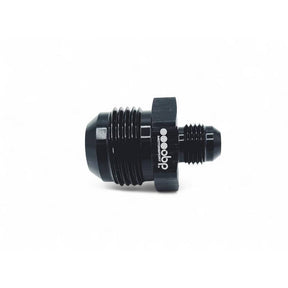 OBP adapter til fitting. -10JIC til -6JIC (han-han). Aluminium, sort.