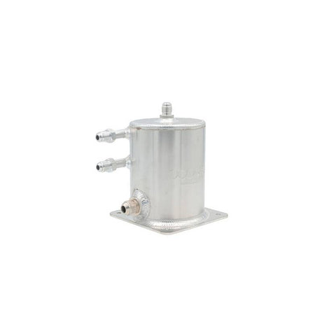 OBP 1 L benzin reservoir med 3 -6JIC og 1 -8JIC udgang. 100 mm i diameter og 135mm høj.