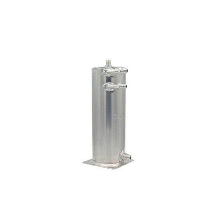 OBP 2 L benzin reservoir med 3 -6JIC og 1 -8JIC udgang. 100 mm i diameter og 280 mm høj