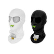 P1 balaclava model Air. One-size. Med øjehuller. Hvid eller sort. FIA-8856-2018-godkendt