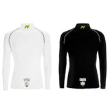 P1 langærmet undertrøje model Elite. Hvid eller sort. Str. S-XXL. FIA-8856-2018-godkendt