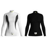 P1 langærmet undertrøje dame model X-Flow. Hvid eller sort. Str. S-XL. FIA-8856-2018 godkendt