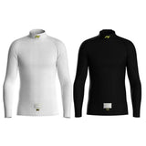 P1 langærmet undertrøje Slim Fit model X-Flow. Hvid eller sort. Str. XS-XL. FIA-8856-2018 godkendt