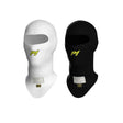 P1 balaclava model X-Flow. Stor model. Åbent ansigt. Hvid eller sort. FIA-8856-2018-godkendt