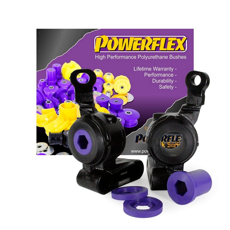 Powerflex Front Wishbone Rear Bush & Bracket (2 stk.)