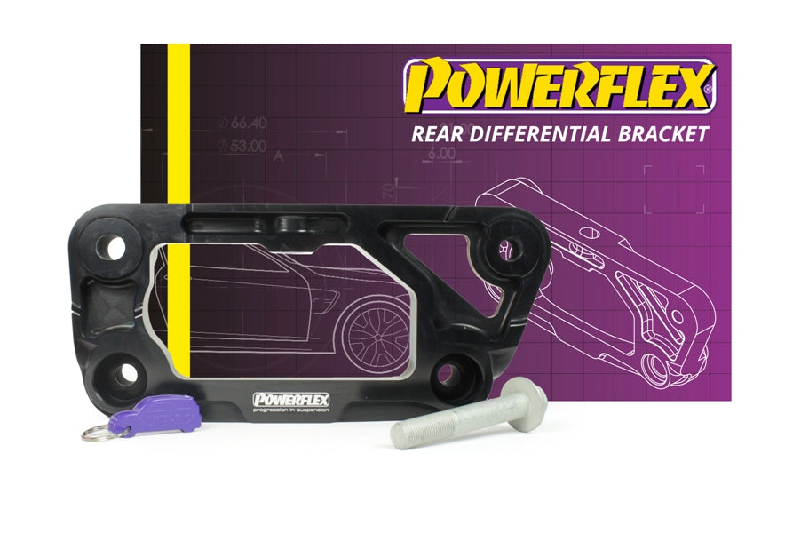 Powerflex Dual-Mount Rear Differential Bracket (1 stk.)