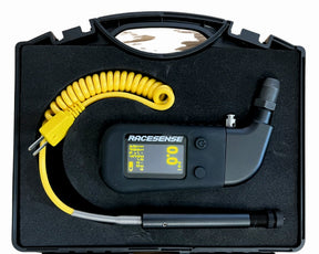 RaceSense digital dæktryksmåler med temperatur probe. Pocket model