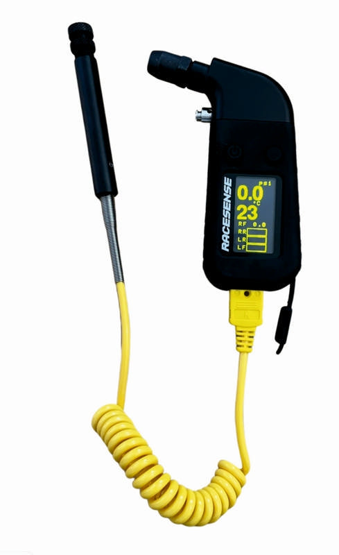 RaceSense digital dæktryksmåler med temperatur probe. Pocket model