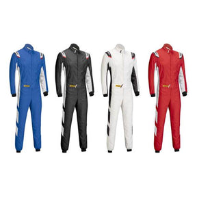 Sabelt køredragt model Universe TS-8. Str. 44-66. FIA-8856-2018-godkendt. 4 farve muligheder