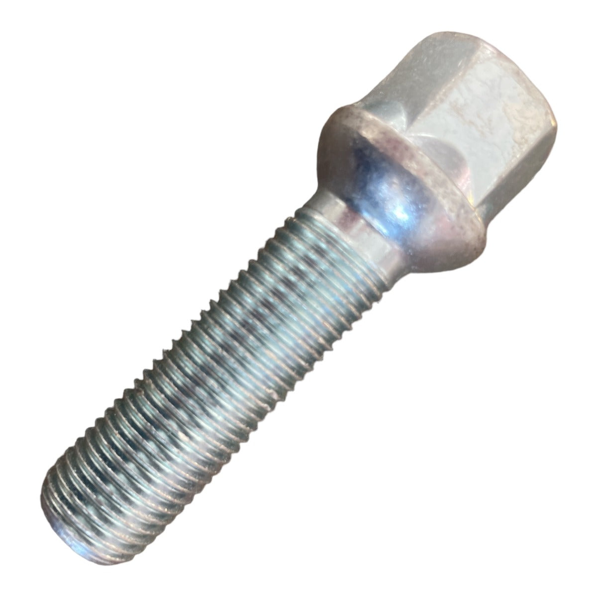 Hjulbolt 14mm 1.5 45mm lang. Rund konus til 17mm nøgle