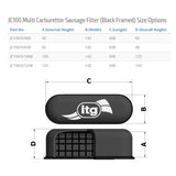 ITG JC100 megaflow filter