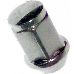 Hjulmøtrik 12mm 1.5 60° konus til 19mm nøgle. Chrom