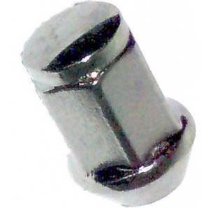 Hjulmøtrik 14mm 1.5 60° konus til 19mm nøgle. Chrom