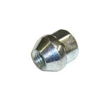 Hjulmøtrik 12mm 1.5 60° konus til 19mm nøgle. Åben