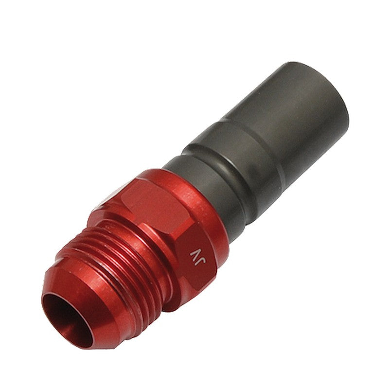 Staubli SPT12 koblingsnippel -12JIC. Aluminium.