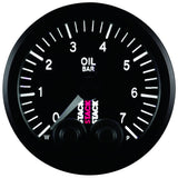 Stack Olietryk 0-7 bar (M10x1) ur. 52mm Pro-control.
