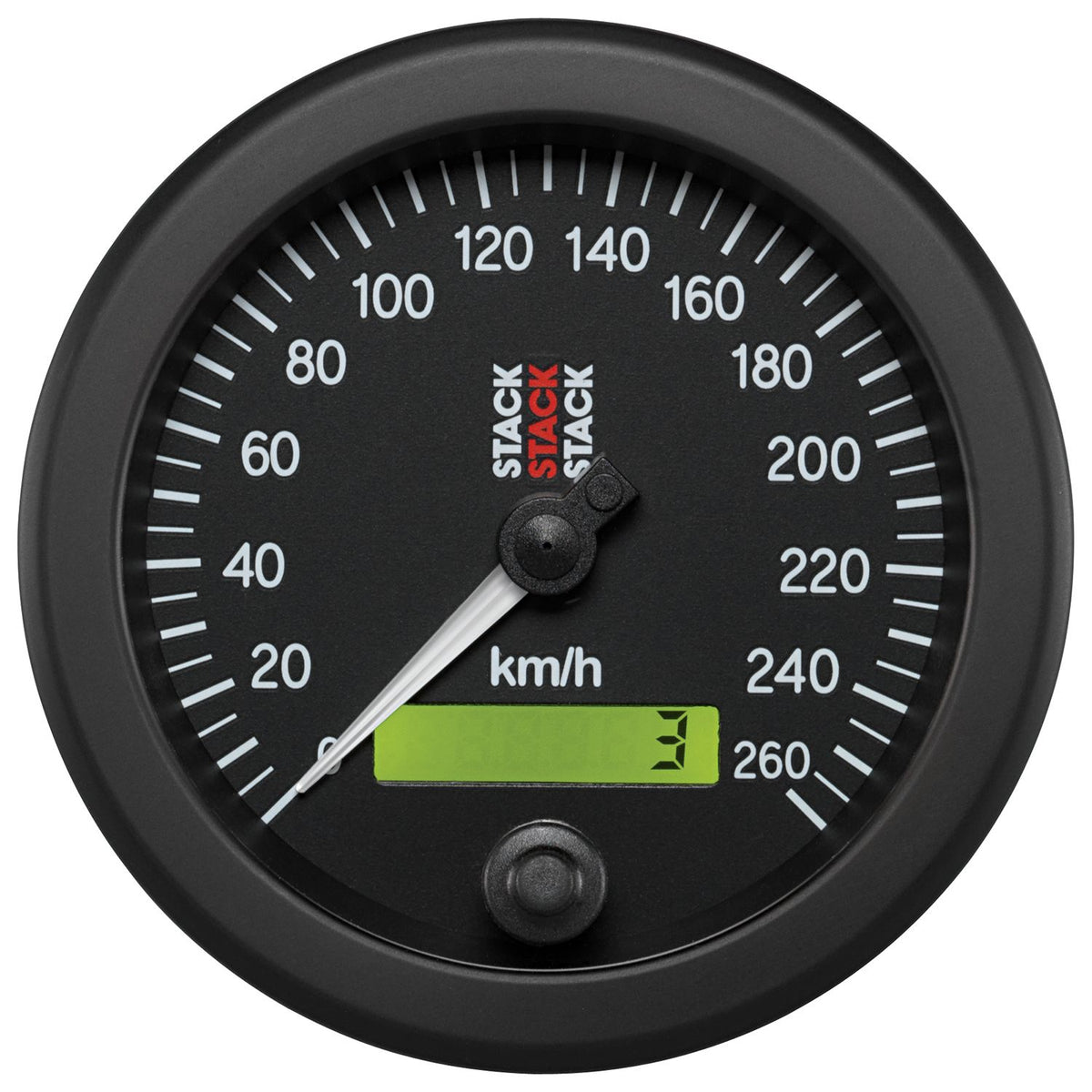 Stack speedometer 80 mm. 0-260 km/t.