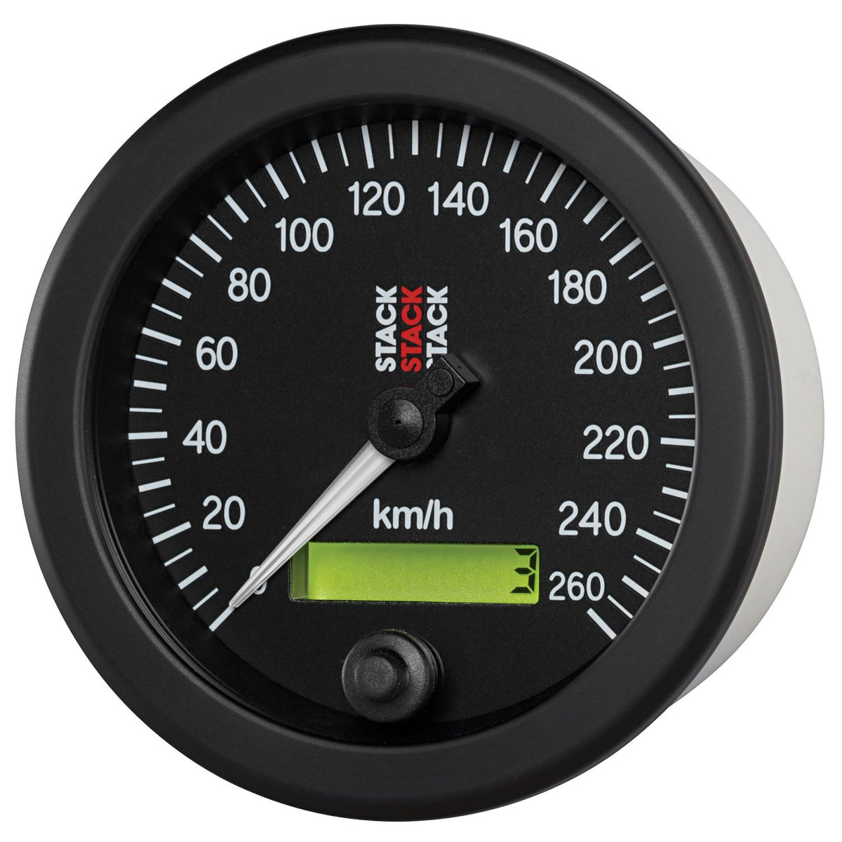 Stack speedometer 80 mm. 0-260 km/t.
