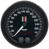 Stack speedometer 80 mm. 0-290 km/t. GPS-styret.