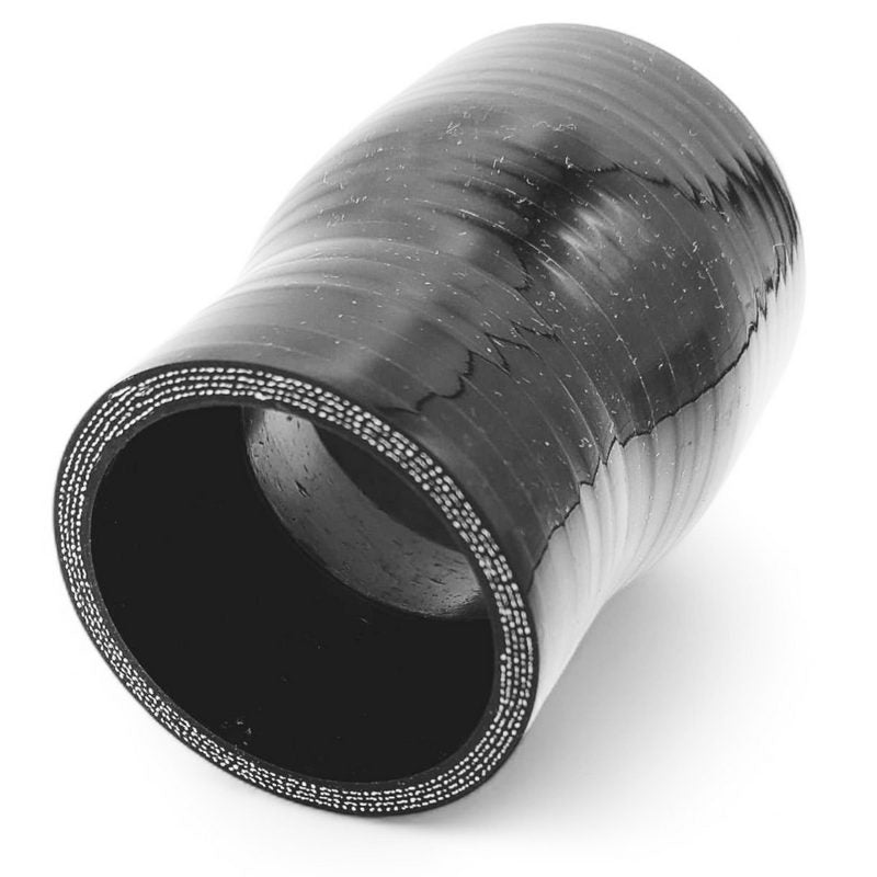 Silikoneslange reducerende lige slange med 19/16mm indvendig diameter. Længde 100 mm. Sort