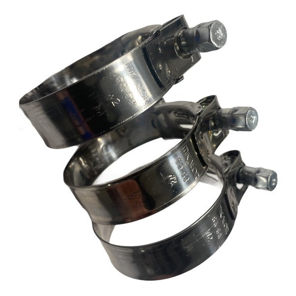 Supra W2 spændebånd 40-43mm diameter. Bredde 20mm. Rustfri.
