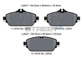 Pagid Street+ bremseklods T8008SP2001