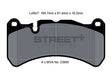 Pagid Street+ bremseklods T8052SP2001