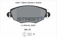 Pagid Street+ bremseklods T8167SP2001