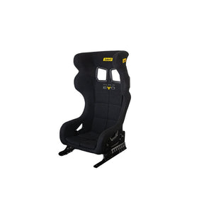 Sabelt sæde model Taurus Evo i glasfiber. Str. XL. FIA-8855-2021-godkendt.