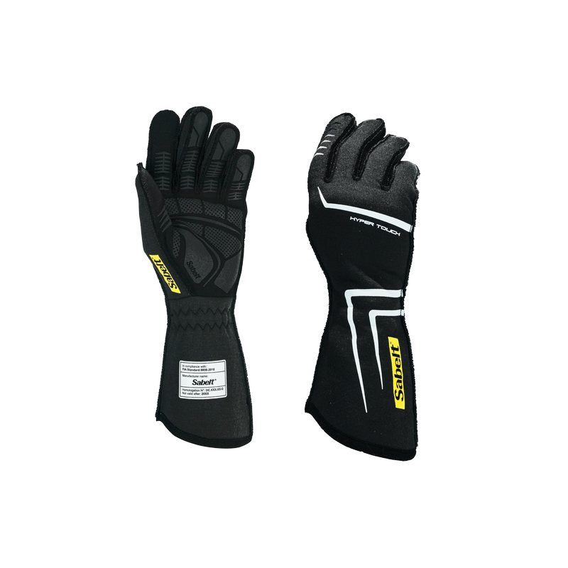 Sabelt handsker model Hero TG-12. Str. 8-12. FIA-8856-2018-godkendt. 3 farve muligheder