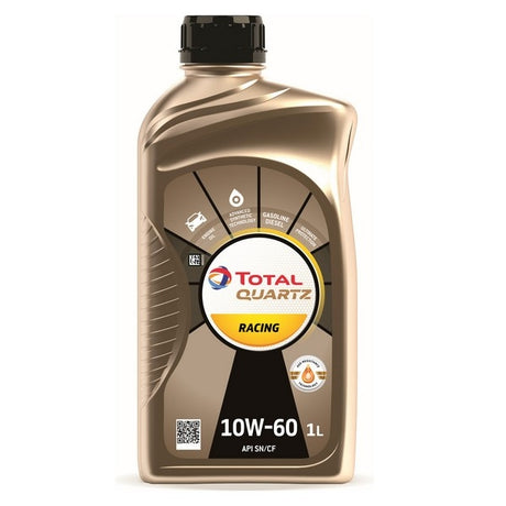 TOTAL QUARTZ RACING 10W-60 motorolie. 1 liter