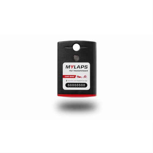 Mylaps TR2 transponder til bil/motorcykel inkl. 1 års abonnement. Genopladelig. Inkl. lader