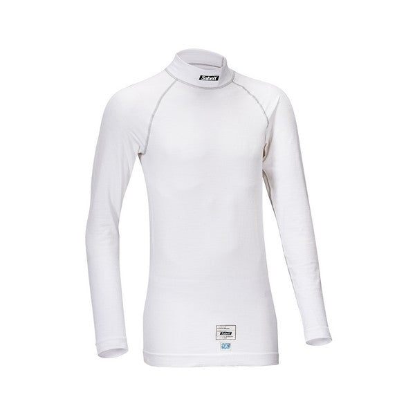 Sabelt langærmet undertrøje UI-600 model Slim Fit. Str. XS-XXL. FIA-8856-2018-godkendt. Hvid eller Sort