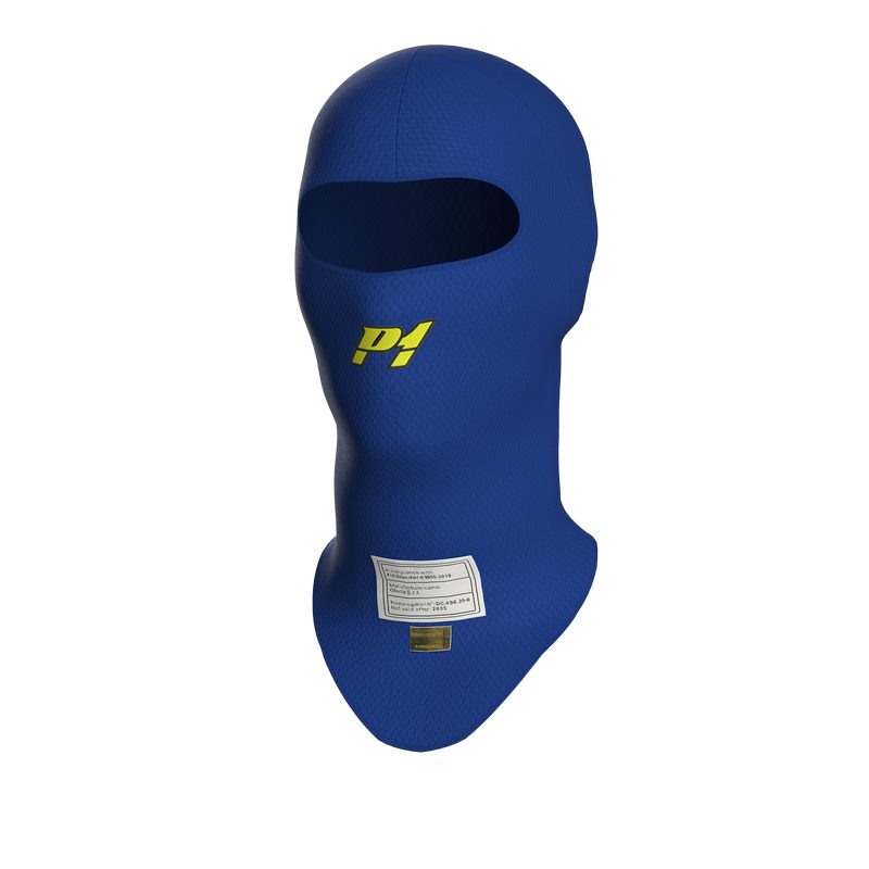 P1 balaclava model X-Flow. One-size. 10 farve muligheder. Åbent ansigt. FIA-8856-2018-godkendt