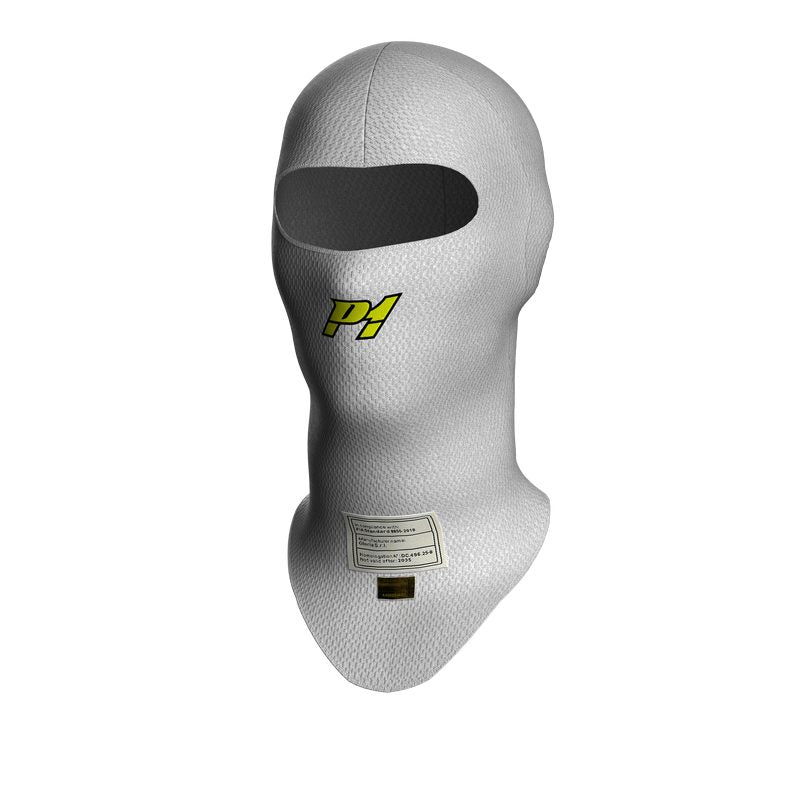 P1 balaclava model X-Flow. One-size. 10 farve muligheder. Åbent ansigt. FIA-8856-2018-godkendt
