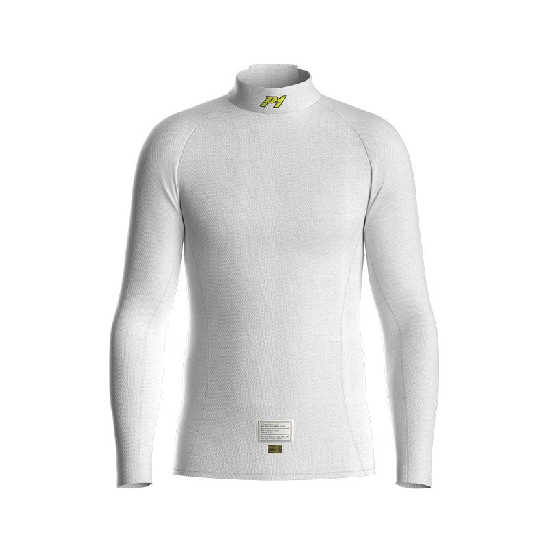 P1 langærmet undertrøje Slim Fit model X-Flow. Hvid eller sort. Str. XS-XL. FIA-8856-2018 godkendt