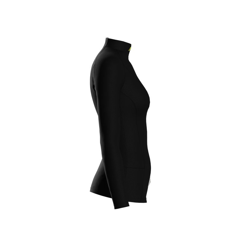 P1 langærmet undertrøje dame model X-Flow. Hvid eller sort. Str. S-XL. FIA-8856-2018 godkendt