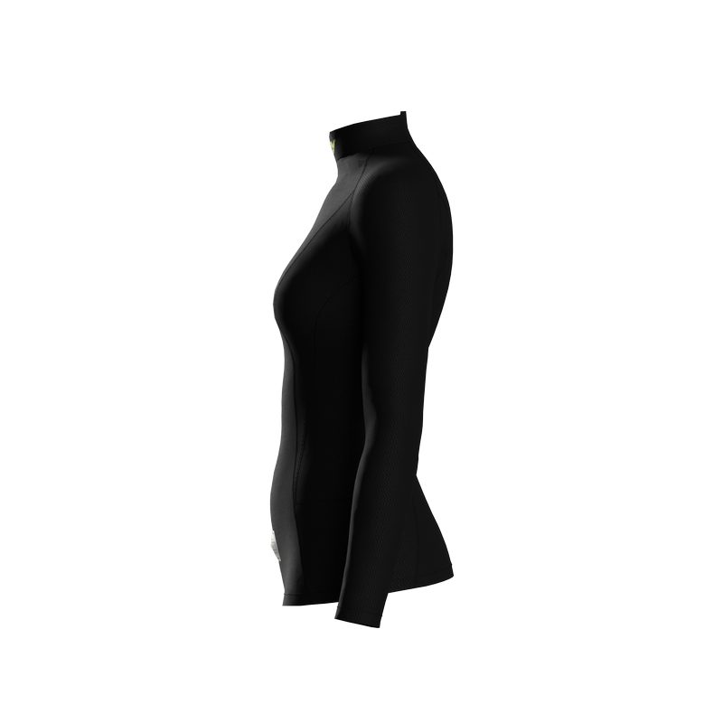 P1 langærmet undertrøje dame model X-Flow. Hvid eller sort. Str. S-XL. FIA-8856-2018 godkendt