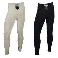 P1 lange underbukser. Str. S eller XL. Hvid eller sort. FIA-8856-2000-godkendt - RESTSALG