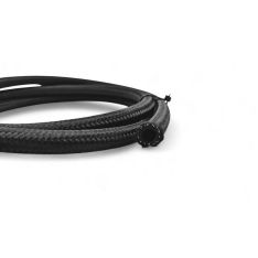 OBP sort højtryksslange til olie/benzin til -8JIC fittings. Pris per meter - AN/JIC slanger