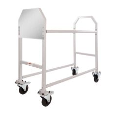 B-G Racing lille endeplade til pulverlakeret dækvogn - Dækvogne