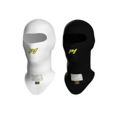 P1 balaclava model X-Flow. Stor model. Åbent ansigt. Hvid eller sort. FIA-8856-2018-godkendt - Undertøj