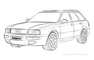 80, 90 Quattro inc Avant (1992-1996), S2 inc Avant B4, RS2 B4 (1994-1996)
